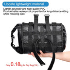 NEWBOLER NEW Bike Front Tube Bag Waterproof Bicycle Handlebar Basket Pack Cycling Front Frame Pannier Bicycle Accessories