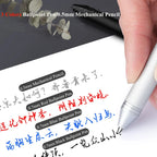 Multifunctional 4-color-in-one gravity-sensing pen metal ballpoint pen/Mechanical Pencil,Black/Red/Blue Ink Oil Signing canetas