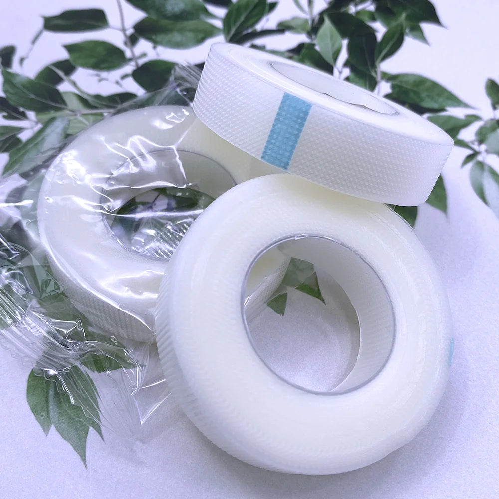 50 Rolls Eyelashes Extension Tape PE Adhesive Tools Under Eye Pads For Micropore Lashes Grafting Supplies Lash Lifting Tapes