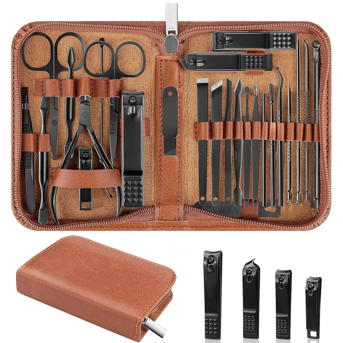 Brown 26 Pcs Set