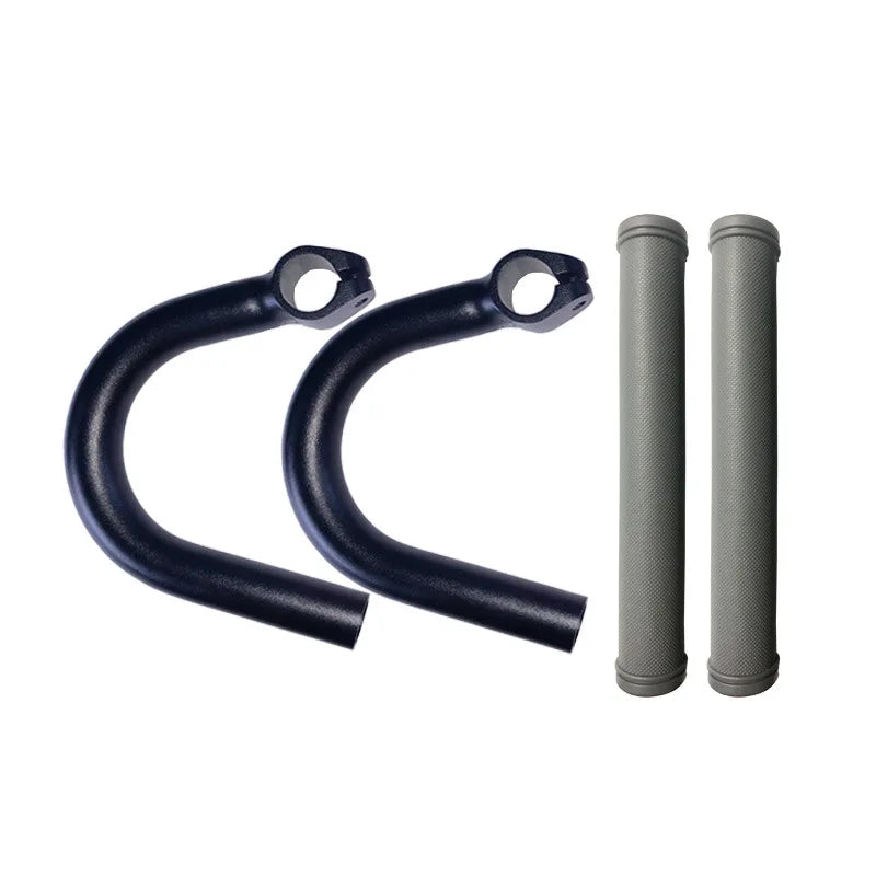 Bicycle Vice Bar Ends Handlebar Mountain Bike Conversion Road Bike Bent Handlebar Aluminum Alloy Bent Bar Auxiliary Handlebar