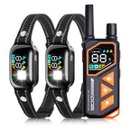 2026 New AI Electric Collar for 10-120lbs Dogs,3300ft 2 in 1 Automatic Dog Training Collar,IPX7 Waterproof Dog Shock Collar