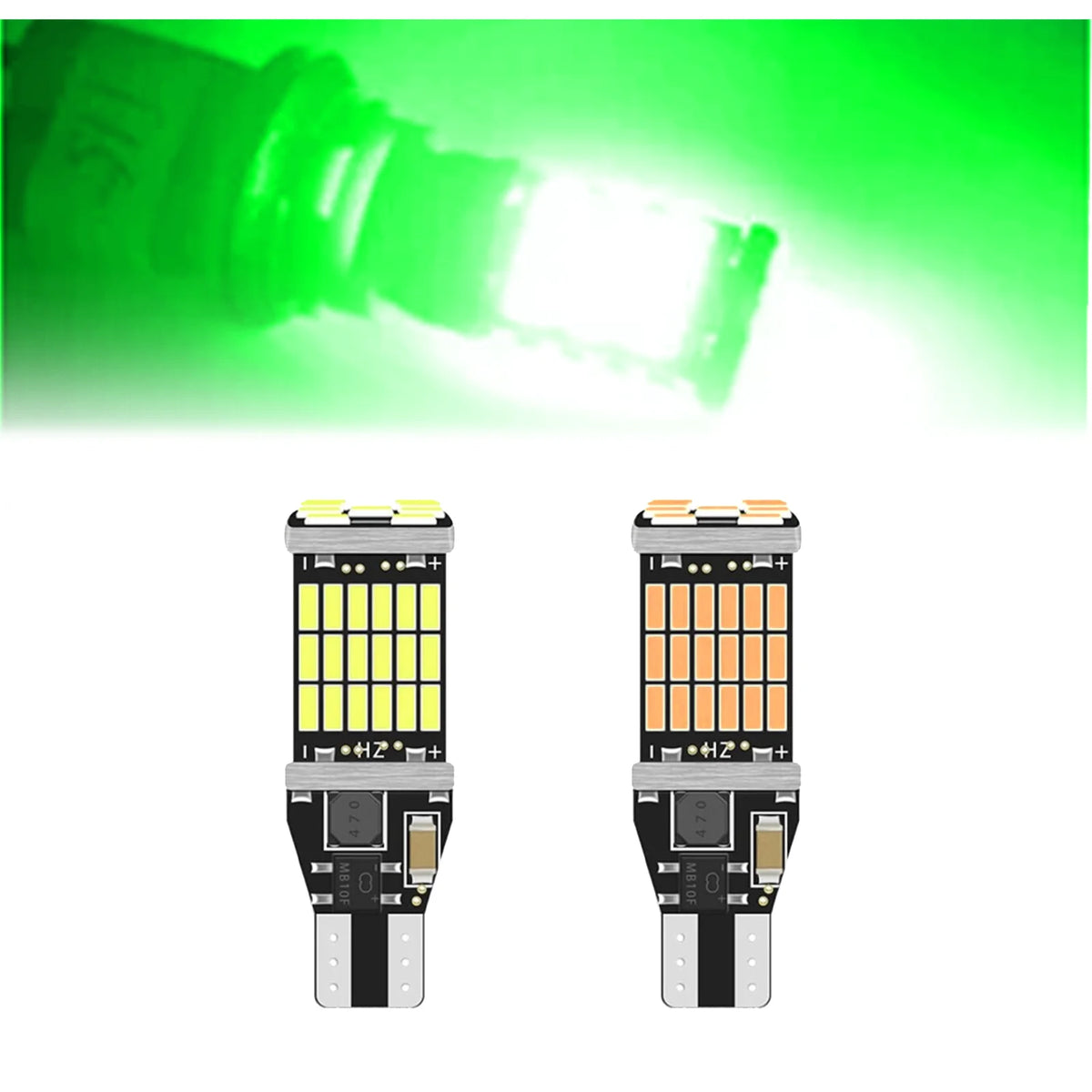 100Pcs T15 W16W 921 912 T16 902 LED Bulbs High Power 45pcs 4014SMD Super Bright 1200LM Replace For Car Reversing Light White Red