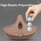 Oversized Bike Seat Comfortable Replacement Bike Saddle Extra-Large Soft Bike Saddle Waterproof Universal Fit Women and Men