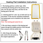 Universal Built-In Car Seat Heater Kit Fit 2 Seats 12V Alloy Wire Heating Pads 3 Levels Dual Control Heated Switch System