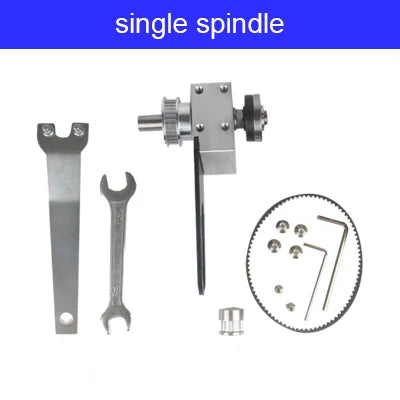 Table Saw Spindle Assembly DIY Woodworking Mini Saw Spindle Cutting Spindle Bearing Seat Cutting Mini Electric Saw