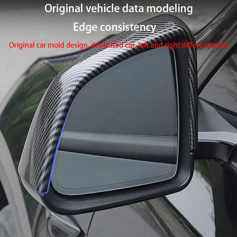 Rearview Mirror Cover Caps for Tesla Model 3 2017-2024 / Model Y 2020-2024, Color Options