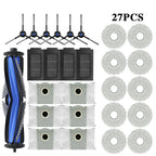 ECOVACS T50 PRO OMNI / T50 OMNI Robot Vacuum Spare Parts Main Side Brushes Mop Cloths HEPA Filters Dust Bags Accessories