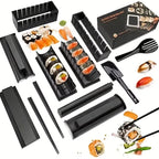 1 Set Sushi Making Kit Sushi Maker 10 Pcs Plastic Premium set Sushi Tool Set Sushi Rice Roll Mold Shapes Festival gifts