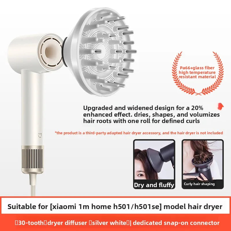For Xiaomi Mijia Hair Dryer Drying Modeling Mouthpiece Accessories  H501/H501SE