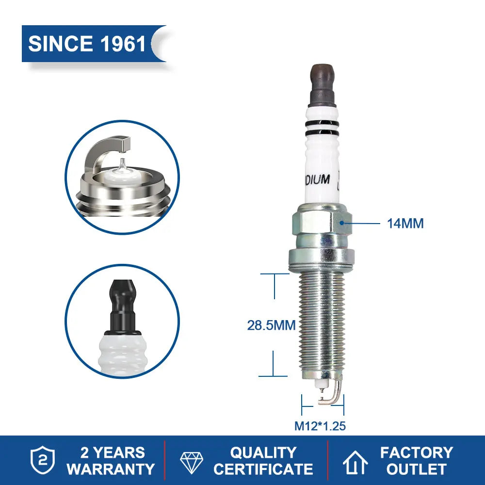 2-8PCS Double Iridium Candle TORCH LD7REII Replace for 90565 DILKAR7D11H for NISSAN X-Trail 2.0 MR20DD RENAULT Koleos M5R402