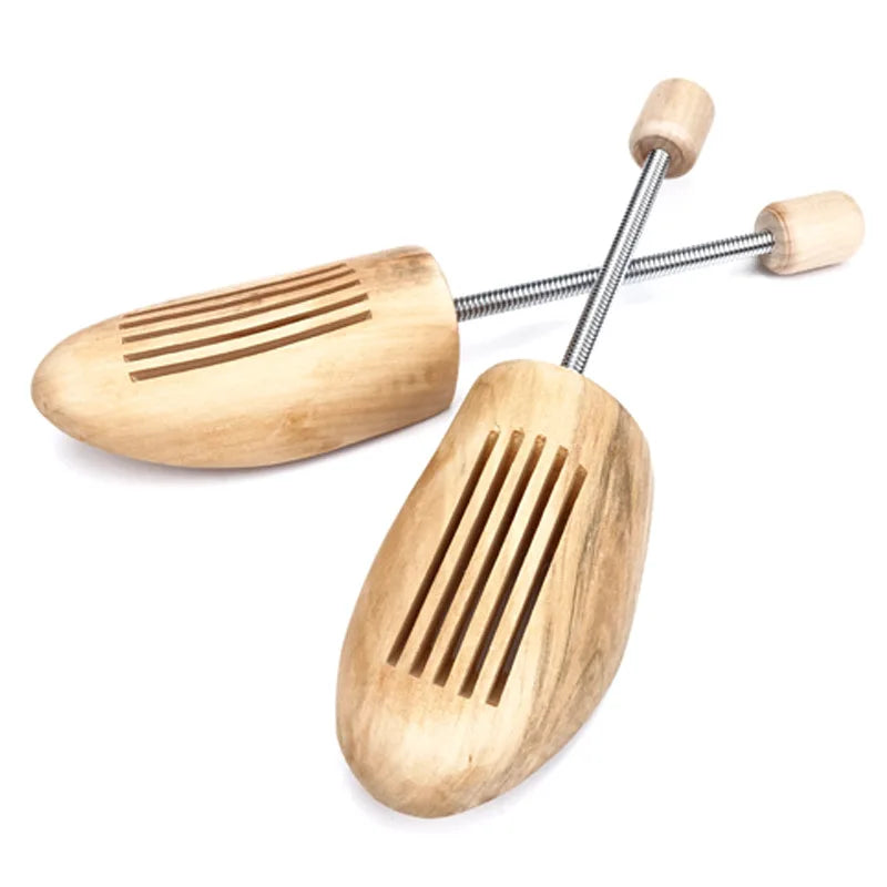 Wooden Shoe Trees Men Woman internal support Shoes Tree Anti Deformation Shoes Stretcher Shaping Anti Wrinkle Shoe Lasts 2Pcs