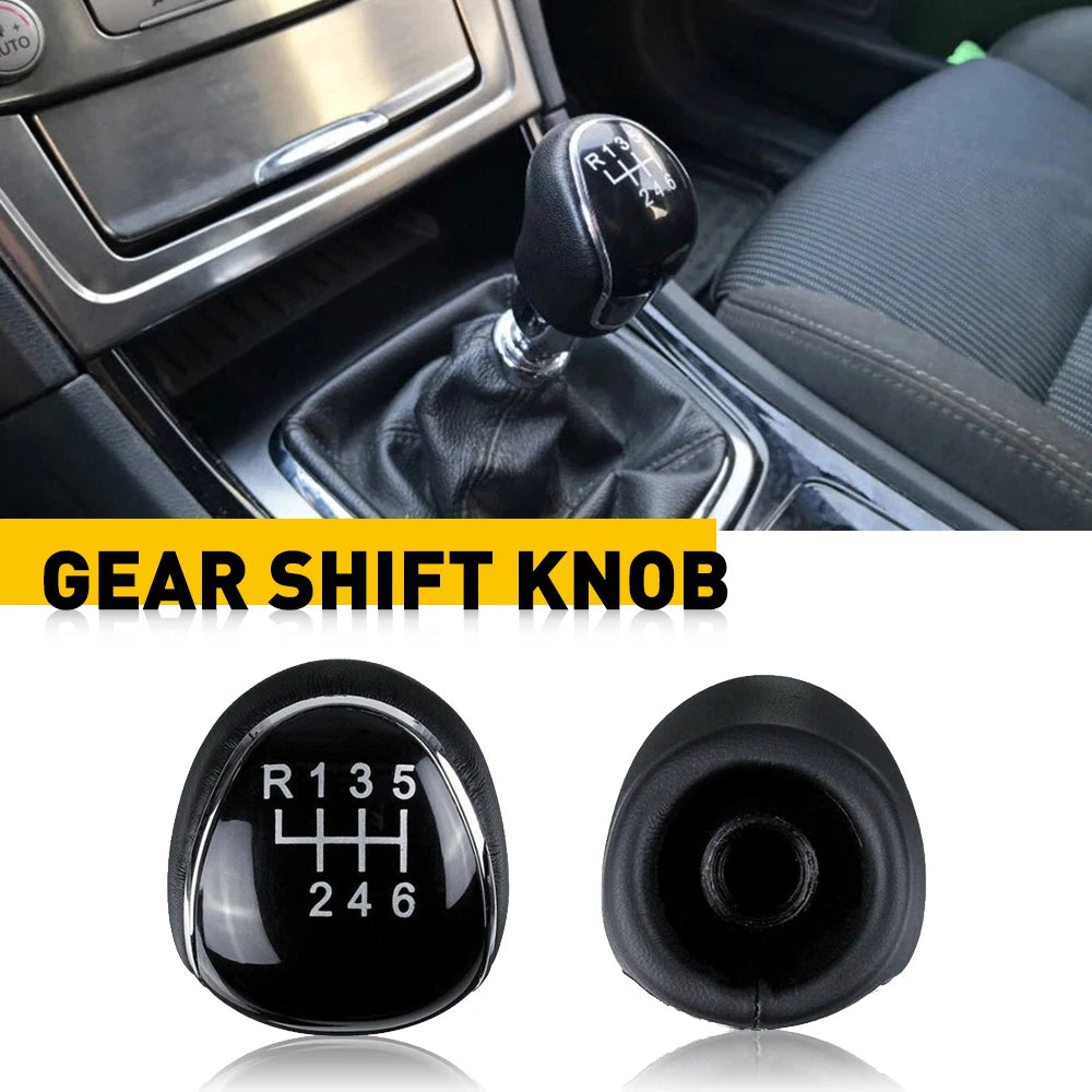 6-Speed Manual Gear Shift Knob Stick Shifter for Ford Focus Mk2/Mk3, C-Max, Kuga, Mondeo Mk4, S-Max