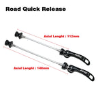 ARC Bike Skewers Alloy CNC Quick Release Skewers Front 100mm Rear 135mm Road MTB Mountain QR Axle For Bicycle Hub Parts