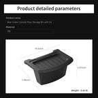 LUCKEASY (not fit Berlin Version) for Tesla Model Y Launch 2025 2026 Juniper Car Armrest Rear Storage Box Accessories Tidying