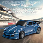 1/64 RC Car 2.4G 4WD High Speed Drift Mini Desktop Racing Car Four Wheel Drive Radio Controlled Mini GTR Racing Model Boy Toy