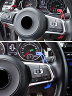 For VW Golf 7 GTI R GTE GTD Volkswagen Tiguan R-line Car Steering Wheel Replace Shift Paddles DSG Extension Shifters Accessories