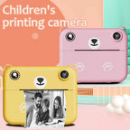 Digital Children Camera Photography Instant Print Photo 1080P HD Video Recorder Mini Thermal Printer Educational Birthday Gifts