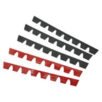 8pcs Universal Car Bumper Guard Anti-Scratch Kit Scrape Protector Skid Plate Car Front Lip Anti-collision Strip For Cars Trucks