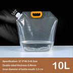 Transparent Spout Beverage Bag Reusable For Outdoor Travel Grain Storage Portable Ic Spout Pouches For Party Fruit Juice Beer