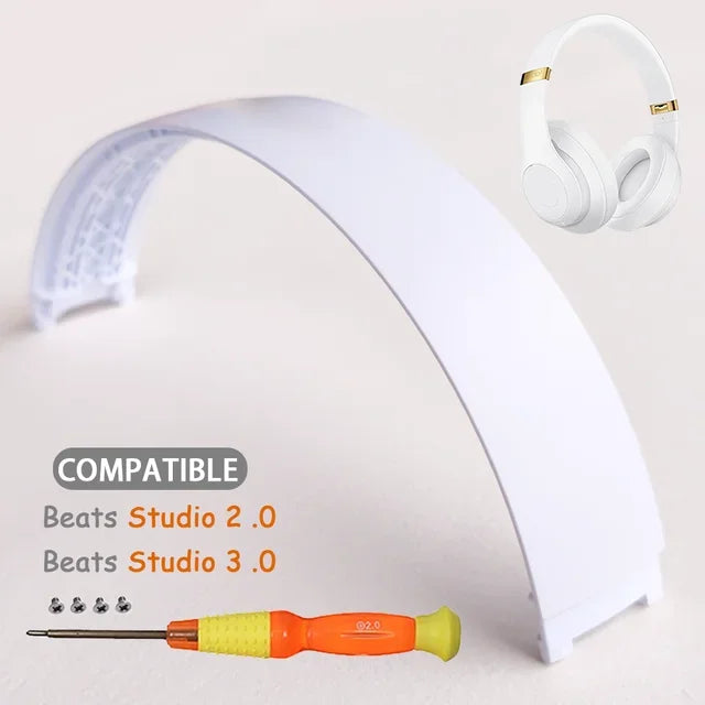 Replacement Headband Arch Plastic Parts Kit for Beats Studio 2.0/3 Headphones, Multiple Colors