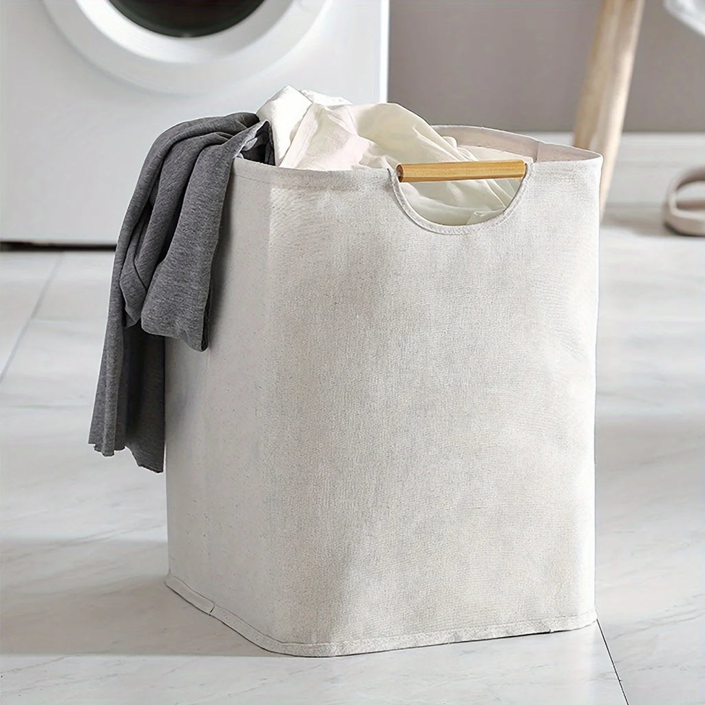 Extra-Large Laundry Hamper with Handles Freestanding Tall Dirty Clothes Basket for Bedroom Bathroom Dorm Laundry Baskets