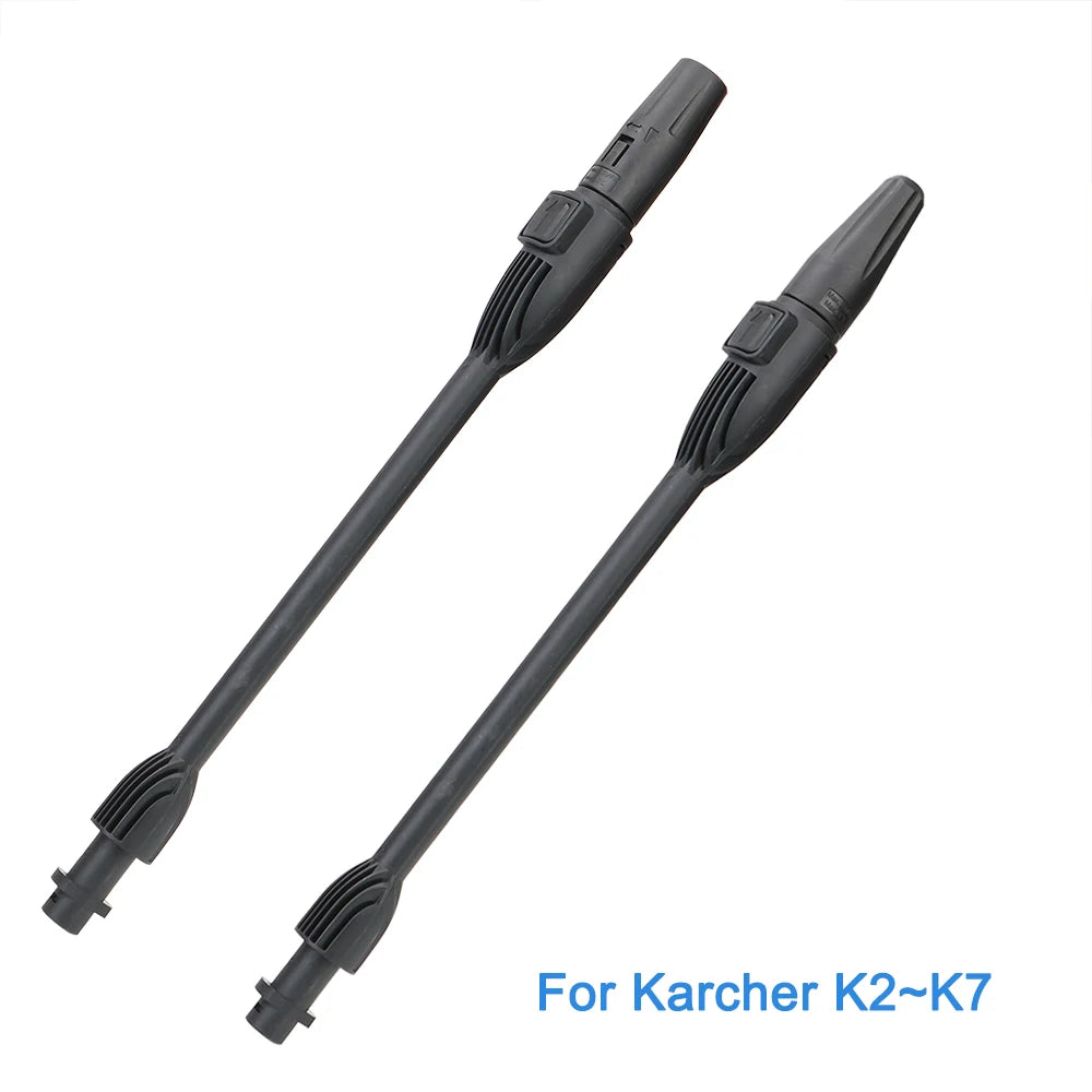 Rotating turbo lance nozzle tip for Karcher pressure washer wand, car wash spray jet