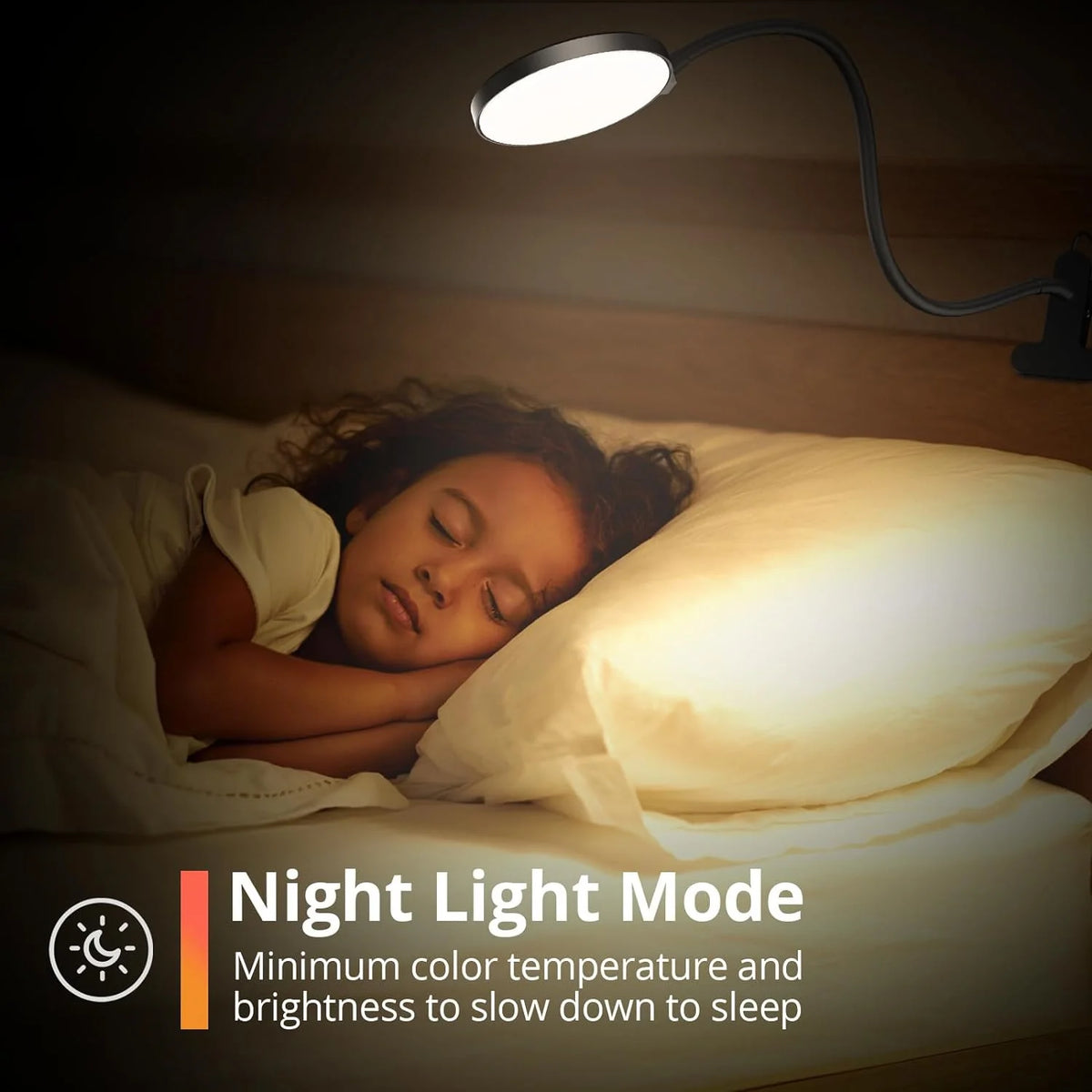 Desk Lamps LED Book Light USB Rechargeable Reading Light Warm Cool White Daylight Portable Flexible Easy Clip Night Reading Lamp