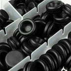 170/200/400pcs Rubber Grommet Assortment Firewall Hole Electrical Wire Grommet Gasket Kit for Wire Plug and Cable 7-25mm o ring