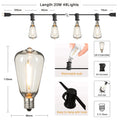 20m 48sockets / US Plug / 1W Bulb