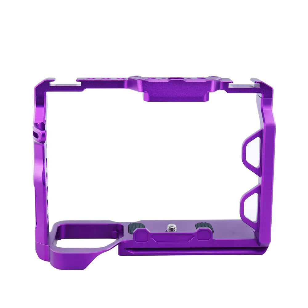 For Sony A7M4 M3 R3R2 R5 A7IV/III/A1Camera  Cage rig With Arca Swiss Slot 1/4" 3/8" Screw For Support Horizontal Vertical Shoot