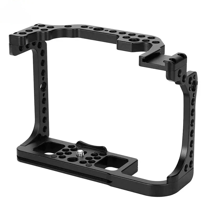Camera Cage for Canon EOS R ILDC Camera Form-fit for Arca Swiss Baseplate ARRI Cold Shoe Mount Video Film Movie Rig Stabilizer