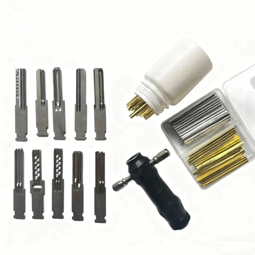 2026 Professional Use Locksmith Tools Lock Pick Open Key Set Hand Kabbah Set Tin Foil Optional