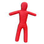 Grappling Training Dummy Boxing Equipment Unfilled Mannequin Sturdy Multiuse Kickboxing Training Prop PU Leather 130cm