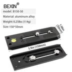 Camera quick release plate telephoto lens support camera long lens slide rail bracket tripod plate for Manfrotto dslr camera