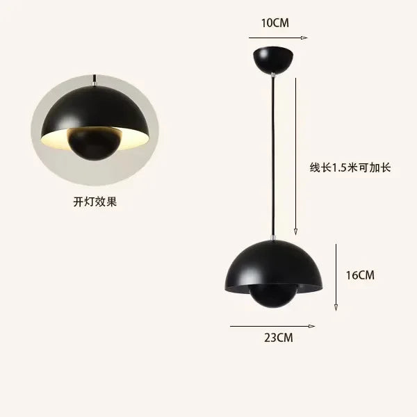 black / white light