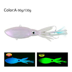 Big Game Luminous UV TPR Octopus Squid Sea Saltwater With High End Hook Jigging Fishing Lures Bait Buy Squid VIBE Lure Trex