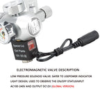 Aquarium CO2 regulator Dual meter solenoid valve Bubble meter  CO2 steel cylinder Reaction system CO2 pressure reducing valve