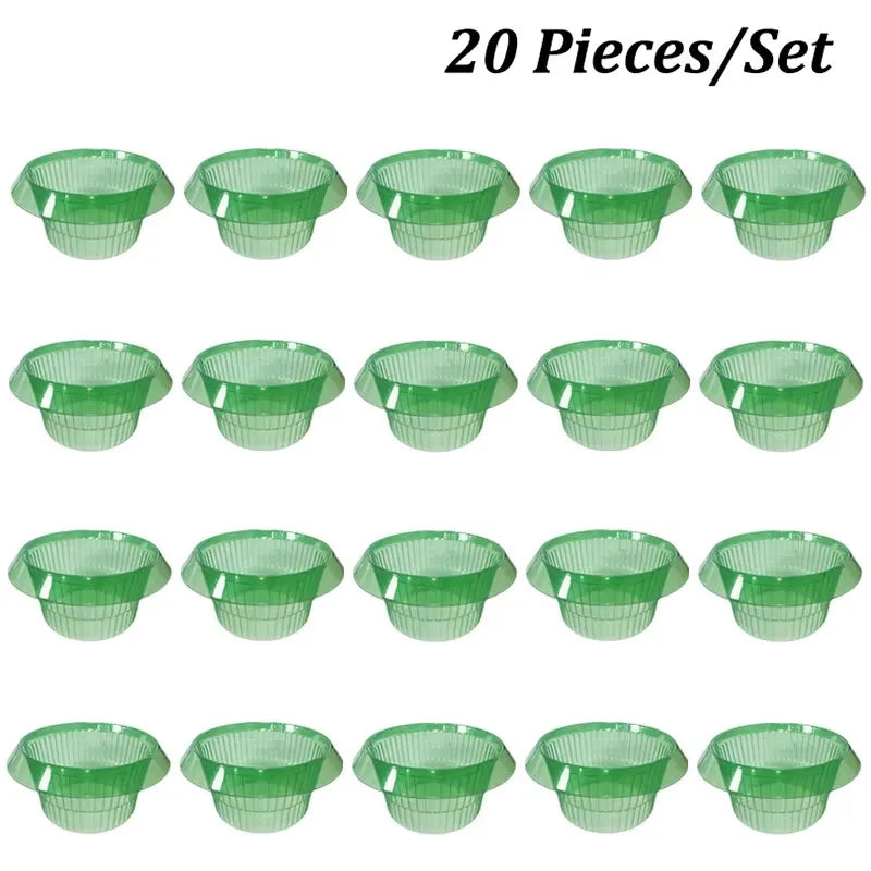 Reusable Vegetables Protection Covers Garden Plant Snail Slug Protection Collars Agricultural Save Water Guard for Flowers
