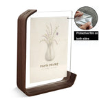 Walnut color / 12.8X17.8cm 5X7in