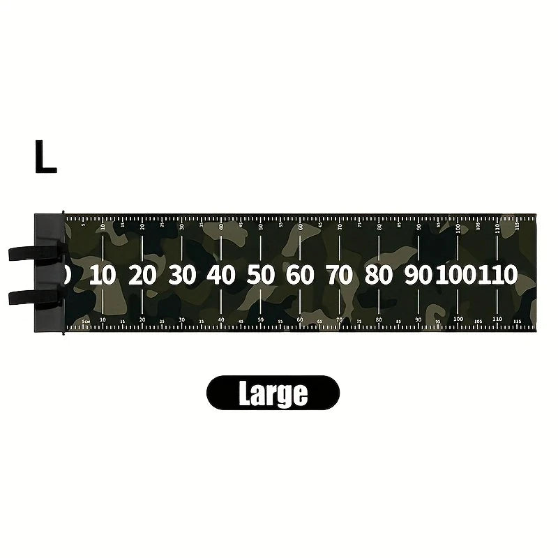 1pc 109.22cm Waterproof PVC Fishing Ruler - Durable Measuring Tape for Boats, Kayaks & Marine Use