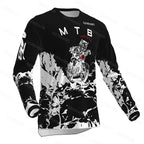 Men's Long Sleeve Motocross Cycling Jerseys Downhill Mountain Bike MTB Shirts Offroad DH Bicycle Bike Jeresys Clothing