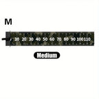 1pc 109.22cm Waterproof PVC Fishing Ruler - Durable Measuring Tape for Boats, Kayaks & Marine Use
