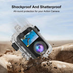 PULUZ 40m underwater diving case waterproof housing for DJI Osmo 360 action camera