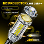 2Pcs AUXITO T15 W16W LED Canbus Back Lamps Reversing Lights Projector Super Bright White 6500K Reverse Bulb Lens Spotlight 12V