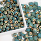 6# 8# 100pcs China Ceramic Colorful Beads Bandmade Procelain Bead For Jewelry Making #A507C