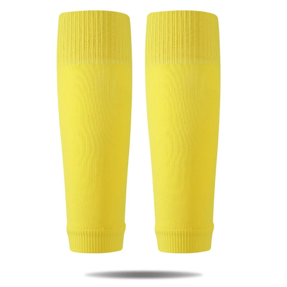 Loogdeel 1Pair Professional Soccer Socks Running Football Basketball Leg Guard Board Covers Breathable Calf Compression Sleeves