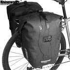Rhinowalk Bike Pannier Bag Quick Release Waterproof Cycling Rack Side Pack Luggage Bag For Road MTB Touring&Folding Bicycle