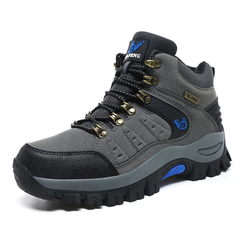 2025 Plus Size Couples Outdoor Mountain Desert Climbing shoes Men Women Ankle Hiking Boots Fashion Classic Trekking Footwear