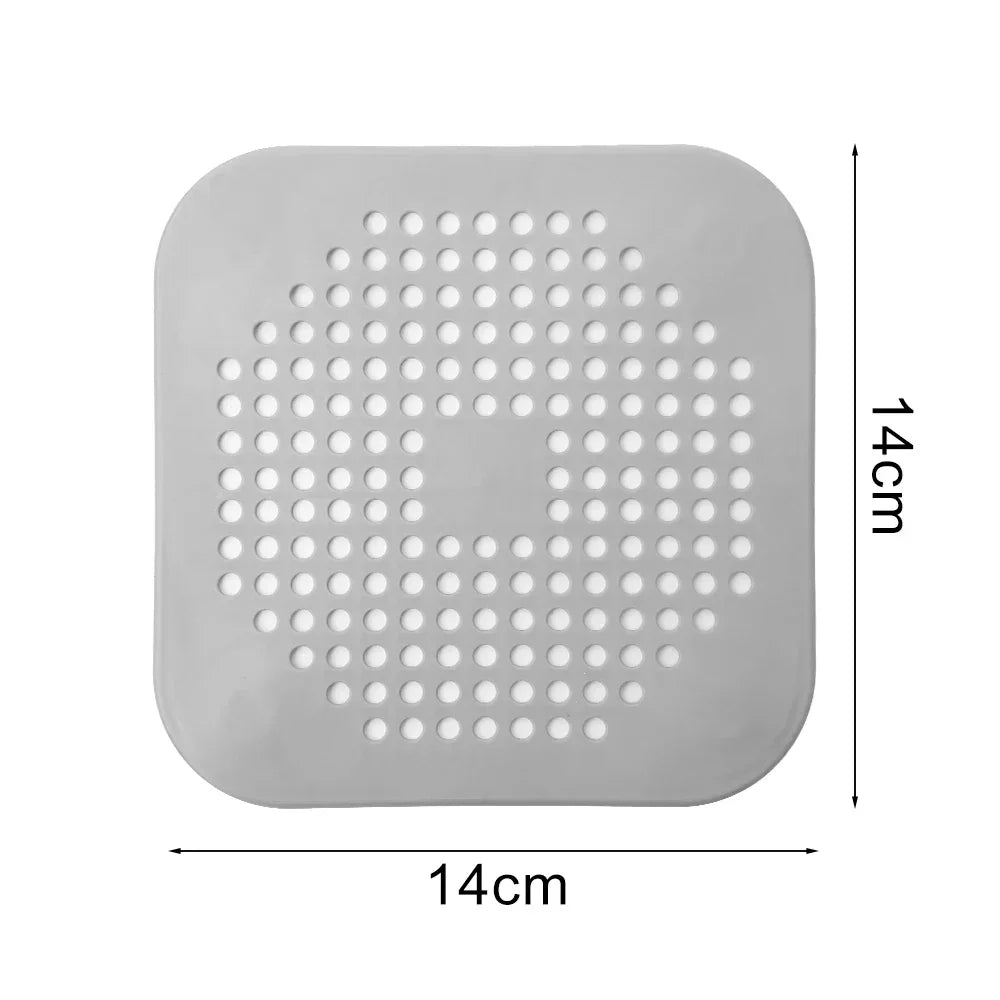 1/10PCS Bathroom Hair Filter Sink Anti-Blocking Strainer Bathtub Shower Floor Drain Stopper Silicone Kitchen Deodorant Plug